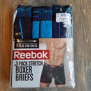 reebok men's 3 pack stretch boxer briefs